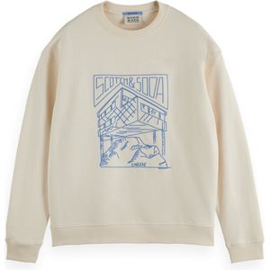 Scotch & Soda - Sweatshirt 181521 - Grijs - Sweater