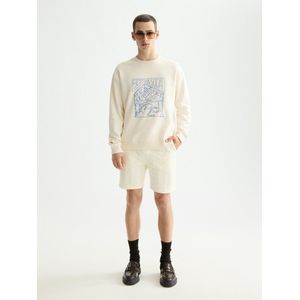 Scotch & Soda - Sweater Chest Logo - Kaki - Heren