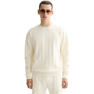 Scotch & Soda - Sweater - Ecru - Regular Fit - Lange Mouwen