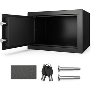 Attachékoffer Zwart - Kunstleer - Documentenkoffer - Attache koffer