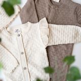Baby' Only Vestje Miracle - Warm Linen ecologisch katoen - GOTS