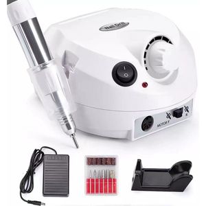 Livista - Nagelfreesmachine - Wit - Multifunctionele Elektrische Nagelfrees - 35.000 RPM