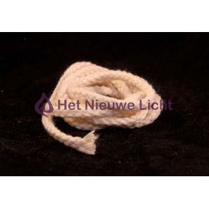 Het Nieuwe Licht ® - Olielamp lont - rond 4mm - zonder kern - 1mtr