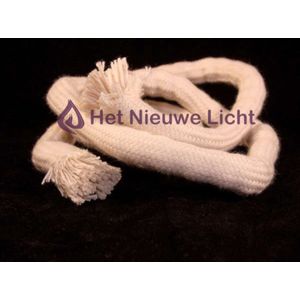 Het Nieuwe Licht® - Olielamp lont - rond 12mm - met kern - 1mtr