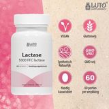 LUTO - Lactase 5.000 - Tabletten - 90 Stuks - Veganistisch