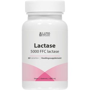LUTO - Lactase 5.000 - Tabletten - 90 Stuks - Veganistisch