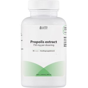 LUTO - Propolis Extract - 750 mg - Vcaps - Natuurlijke Kapsules