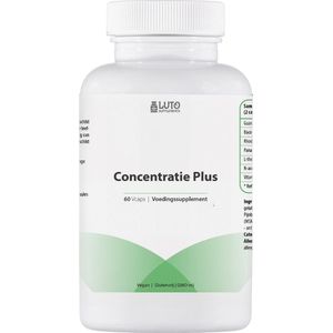 Luto - Concentratieboos - Voedingssupplement - Plantaardige Capsules - 60 Stuks