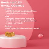 Luto Supplement - Haar, huid en nagel gummies - vitamines voor haar, huid en nagels - sinaasappel smaak - vitamine c - Biotine - foliumzuur - inositol - geen capsule, poeder of tablet - vegan - 60 gummies