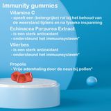 Luto Supplements - Immunity - Multivitamine voor ondersteuning weerstand - geen capsule, poeder of tablet - Vitamine C, Echinacea purpurea, vlierbes en propolis - vegan - 90 gummies