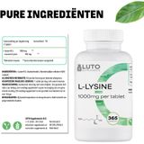 LUTO - L-Lysine - 365 Tabletten - 1000 mg per Tablet - Veganistisch