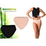 Bamboo Elements - Menstruatie Ondergoed - Zwart - Bamboo Viscose