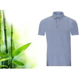 Bamboe - Herenpolo - Donkergrijs - Regular Fit - 3XL