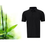 Bamboe - Herenpolo - Donkergrijs - Regular Fit - 3XL