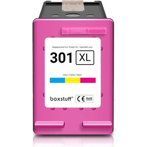 Boxstuff inkt geschikt voor 301 XL (CH564EE) compatibel met HP 301 301XL - Kleur