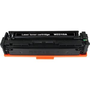 Laser Toner cartridge Geschikt voor 207A (Met chip) - (W2210a - Zwart)