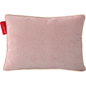 Auronic - Warmtekussen - Roze - Sherpa Fleece - Draadloos - Oplaadbaar - Infrarood - 45x60 cm
