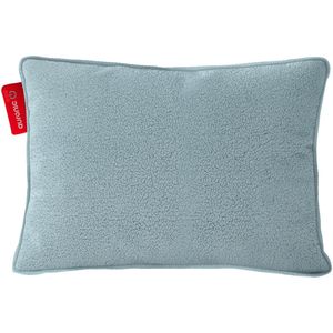 Auronic - Warmtekussen - Blauw/Grijs - Sherpa Fleece - Draadloos - Oplaadbaar - 45x60 cm