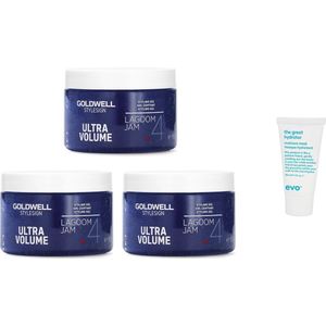 3x Goldwell - Stylesign Volume Ultra Volume Lagoom Jam Styling Gel - 150 ml