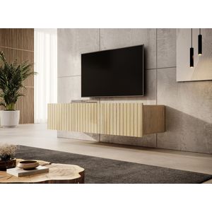 TV-Meubel Calabas - Eiken - Latten - 150 cm