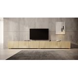 TV-Meubel Calabas - Eiken - Latten  - 300 cm