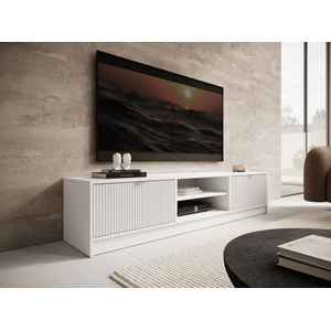 Meubella - TV-Meubel Tavares - Wit - 180 cm