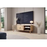 Meubella - TV-Meubel Bali - Eiken - 135 cm