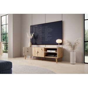 TV-Meubel Bali - Eiken - 135 cm