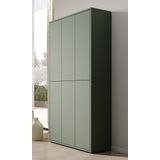 Meubella - Schoenenkast Amber - Groen - 109 cm