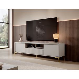 Meubella - TV-Meubel Five - Beige - 180 cm