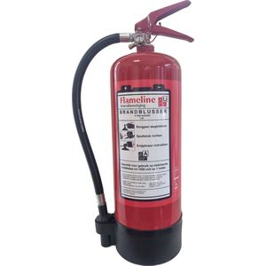 Schuimblusser 6 liter - Lithium / accu brandblusser schuim - Incl. wandbeugel en keuringssticker