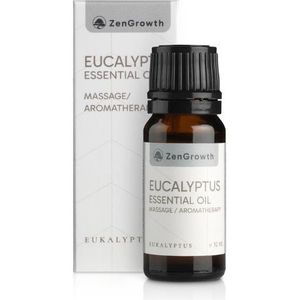 ZenGrowth - Etherische Olie - Eucalyptus - 10ml - 100% Natuurlijk en Biologische Teelt