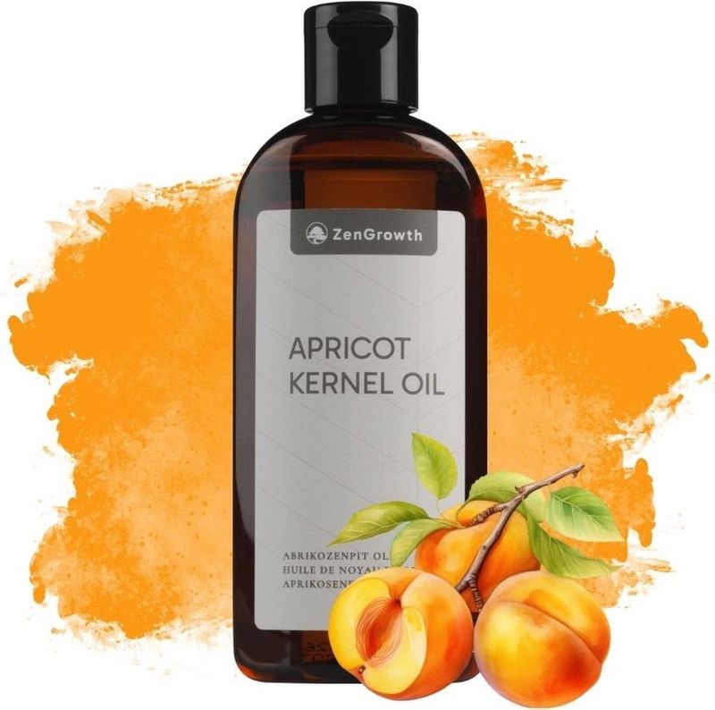 ZenGrowth - Abrikozenpitolie - 150 ml - Huidolie - 100% Puur & Onbewerkt