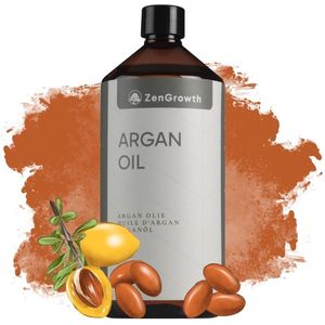 ZenGrowth - Arganolie - 1 Liter - Massageolie - 100% Puur en Biologisch