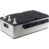 ZenGrowth - Hotstone Heater - 12 Liter - Elektronisch Display - Massageolie Verwarmer - Handdoek Verwarmer - Kruidenstempel Verwarmer