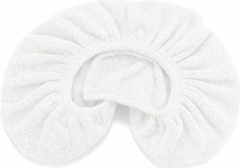 ZenGrowth - Hoofdsteunhoesje Massagetafel - Wit - Microvezel - 250gr/m2 - Sneldrogend