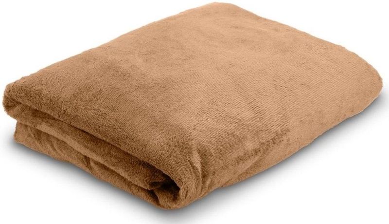 ZenGrowth - Massage Handdoek Massagetafel - Bruin - 100x220cm - Microvezel - Sneldrogend