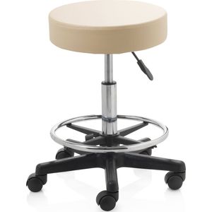 ZenGrowth - Ergonomische Tabouret - Beige - Kapperskruk - In Hoogte Verstelbaar