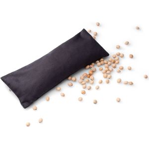 Oogkussen - Zwart - 100% Natuurlijke Kersenpitten en Katoen - Met Lavendelgeur