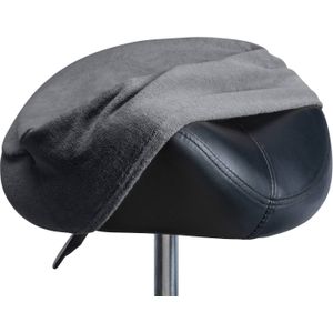 ZenGrowth - Badstof Overtrek - Grijs - Voor Tabouret of Zadelkruk