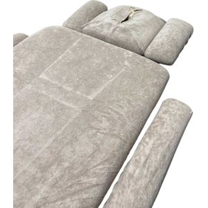 ZenGrowth - Lagos - Badstof Hoeslaken Set - Lichtbruin - 6 Delen