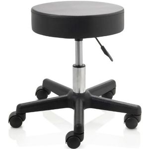 ZenGrowth - Ergonomische Tabouret - Zwart - Kunststof Frame - Lage Gasveer