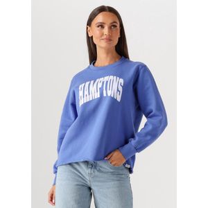 Penn&Ink N.y, Dames, Sweatshirts & Hoodies, Blauw, Maat: M