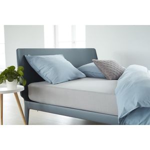 Topper Hoeslaken Jersey Lichtgrijs - Grijs - Jersey - Beddinghouse