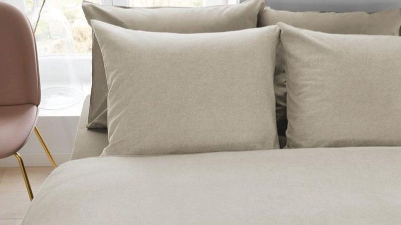 Beddinghouse Frost dekbedovertrek Licht Zand