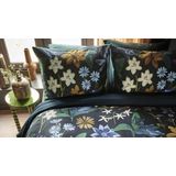 Dekbedovertrek - Grijs - Katoen - 140x200 cm