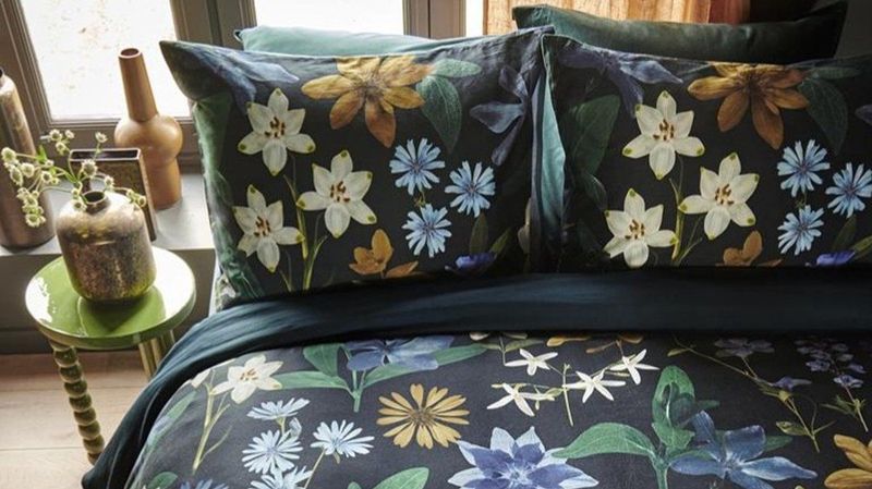 Dekbedovertrek - Grijs - Katoen - 140x200 cm