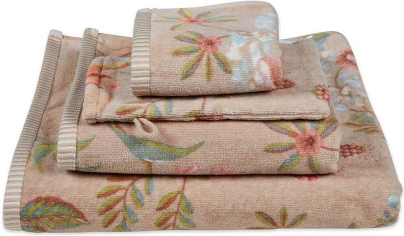 Handdoek - Grijs - Katoen - 50x100 cm