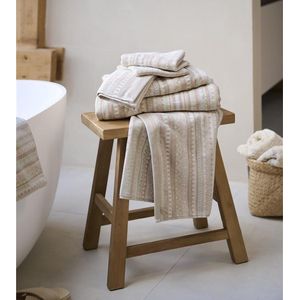 Douchelaken Pip Studio Geometric Print Sand (55 x 100 cm)