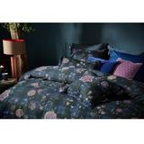 Pip Studio - Flores Felices - Dekbedovertrek - Donkerblauw - 100% Percale Katoen